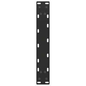 Salontafelpoten 2 st U-vormig 28x(42-43) cm staal zwart 7