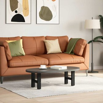 Salontafelpoten 2 st 30x(30-31) cm staal zwart 2