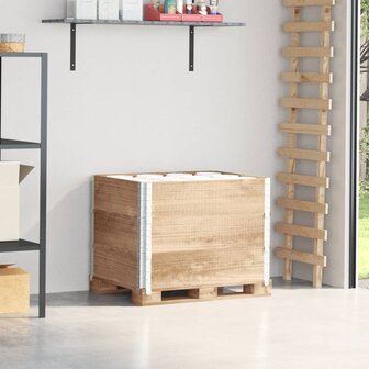 Palletopzetranden 3 st 80x60 cm massief grenenhout 1