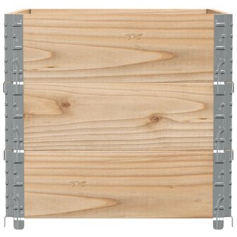 Palletopzetranden 3 st 80x60 cm massief grenenhout 4