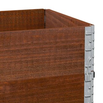 Palletopzetranden 3 st 100x50 cm massief grenenhout bruin 7