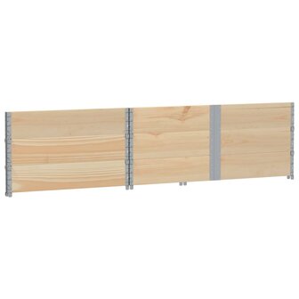 Palletopzetranden 3 st 150x100 cm massief grenenhout 4