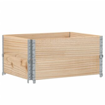 Palletopzetranden 2 st 80x60 cm massief grenenhout 5