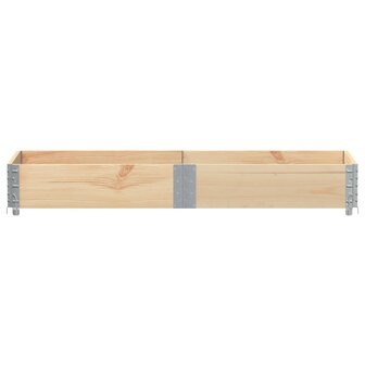Palletopzetrand 150x50 cm massief grenenhout 3