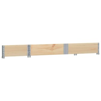 Palletopzetrand 150x50 cm massief grenenhout 4