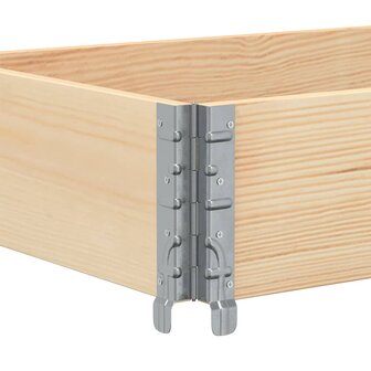 Palletopzetrand 150x50 cm massief grenenhout 5