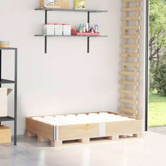 Palletopzetrand 150x100 cm massief grenenhout 1