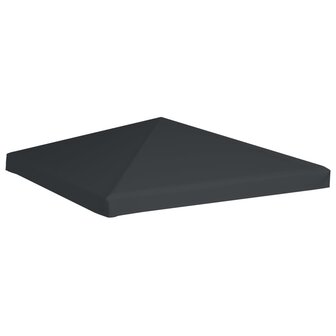 Prieeldak 310 g/m&sup2; 3x3 m grijs 2