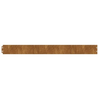Gazonranden 10 stuks 10x103 cm flexibel cortenstaal 3