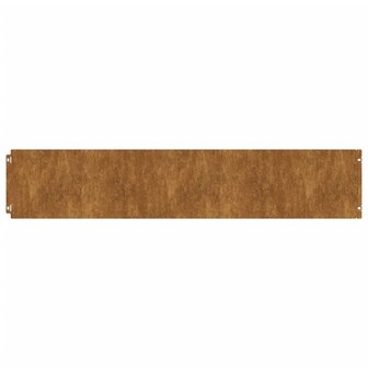Gazonranden 10 stuks 20x103 cm flexibel cortenstaal 3