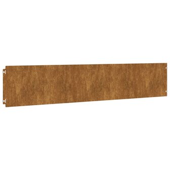 Gazonranden 10 stuks 20x103 cm flexibel cortenstaal 5