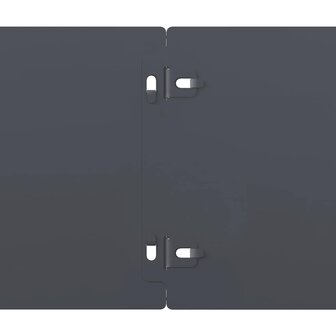 Gazonranden 10 st 15x103 cm koudgewalst staal antraciet 7
