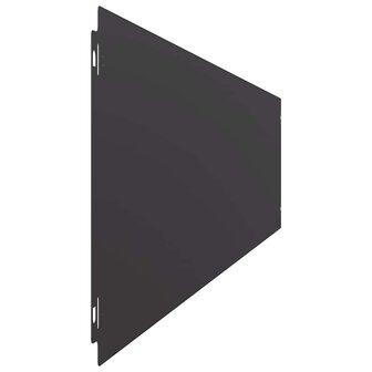 Gazonranden 10 st 20x103 cm koudgewalst staal zwart 5