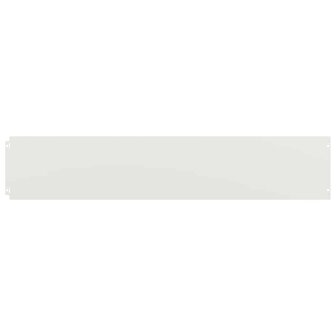 Gazonranden 10 st 20x103 cm koudgewalst staal wit 3