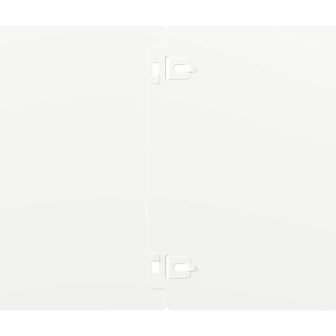 Gazonranden 10 st 20x103 cm koudgewalst staal wit 7
