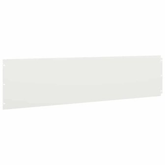 Gazonranden 10 st 25x103 cm koudgewalst staal wit 6