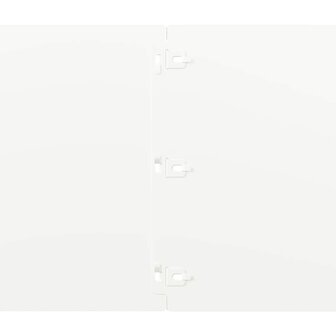 Gazonranden 10 st 25x103 cm koudgewalst staal wit 7