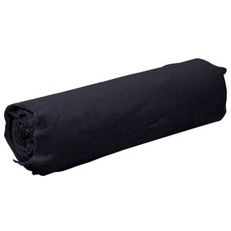 Geotextielmembraan 1x10 m polyestervezel zwart 5