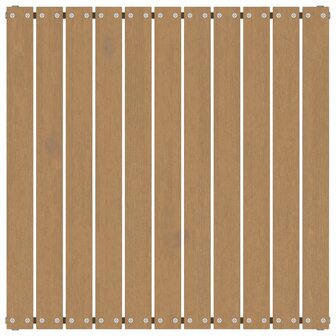 Tuinvoetenbank 70x70x30 cm massief grenenhout honingbruin 3
