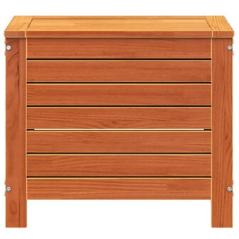 Tuinvoetenbank 62x31,5x52 cm massief grenenhout wasbruin 4