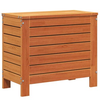 Tuinvoetenbank 62x31,5x52 cm massief grenenhout wasbruin 6