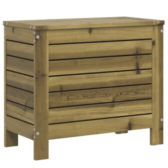 Tuinvoetenbank 62x31,5x52 cm ge&iuml;mpregneerd grenenhout 2
