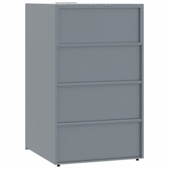 Containerberging voor 3 containers 207x79x117 cm staal grijs 7