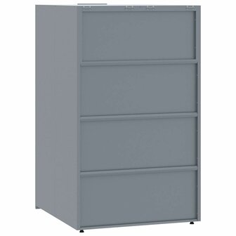 Containerberging voor 1 container 69x79x117 cm staal grijs 6
