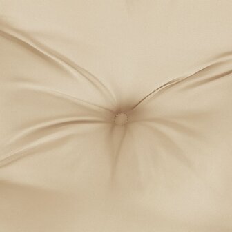 Palletkussen 60x40x12 cm stof beige 8