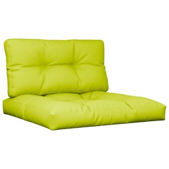 Palletkussens 2 st stof felgroen 2