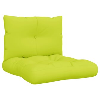 Palletkussens 2 st stof felgroen 2
