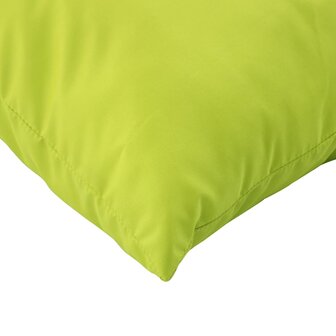 Palletkussens 2 st stof felgroen 8