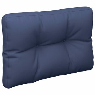 Palletkussen 60x40x12 cm stof marineblauw 2
