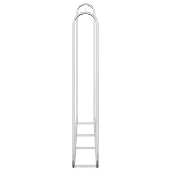 Haardhoutrek 200x25x150 cm gegalvaniseerd staal 5