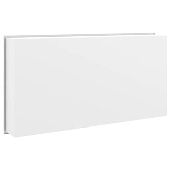 Douchenis 62x32x9 cm roestvrijstaal matwit 6