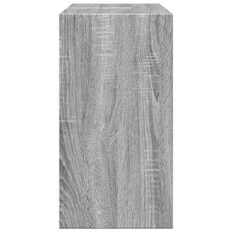 Wastafelkast 63x29x55 cm bewerkt hout grijs sonoma eikenkleurig 6