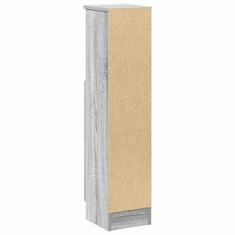 Badkamerkast met rolhouder 20,5x22x90 cm grijs sonoma eiken 7