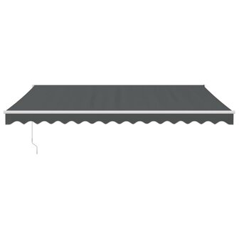 Luifel automatisch uitschuifbaar 5x3 m antracietkleurig 3