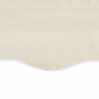 Luifeldoek 6x3 m canvas cr&egrave;me 4