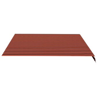Vervangingsdoek voor luifel 4,5x3,5 m oranje en bruin 4
