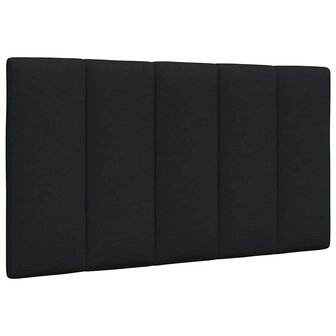 Bed met matras stof zwart 80x200 cm 9