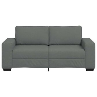 2-zitsbank 140 cm stof donkergrijs 4