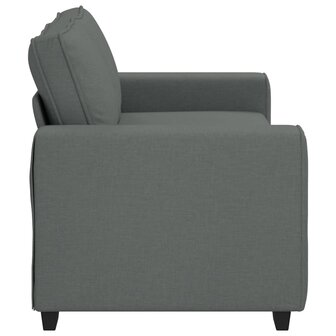 2-zitsbank 140 cm stof donkergrijs 5