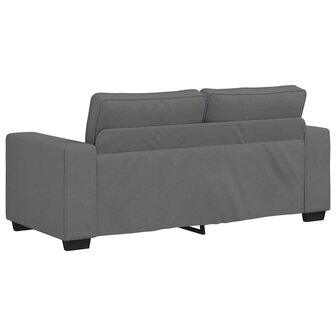 2-zitsbank 140 cm stof donkergrijs 6