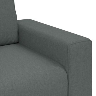 2-zitsbank 140 cm stof donkergrijs 7