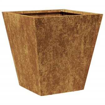 Plantenbak 30x30x30 cm weervast staal 2