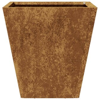 Plantenbak 30x30x30 cm weervast staal 6