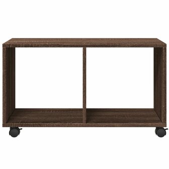 Rolkast 72x33x42,5 cm bewerkt hout bruin eikenkleurig 5