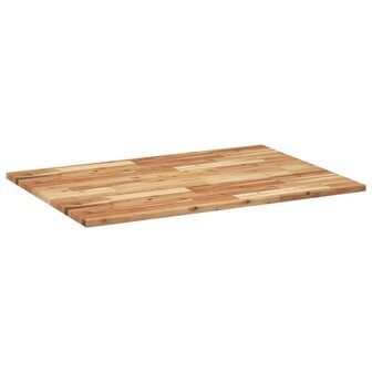 Bureaublad met olieafwerking 80x70x2 cm massief acaciahout 3