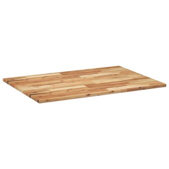 Bureaublad met olieafwerking 80x70x2 cm massief acaciahout 6